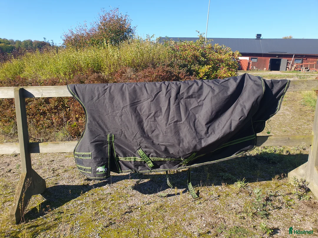 Täcken hästutrustning till salu: Nytt vintertäcke med halvhals 125 cm i Nyköping - Annons 1