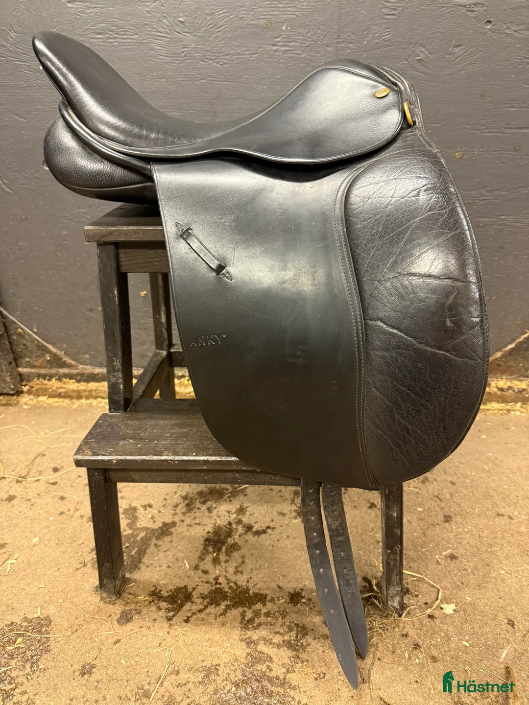 Sadlar hästutrustning till salu: Dressyrsadel Pessoa Anky i svart läder  i Njurunda - Annons 5