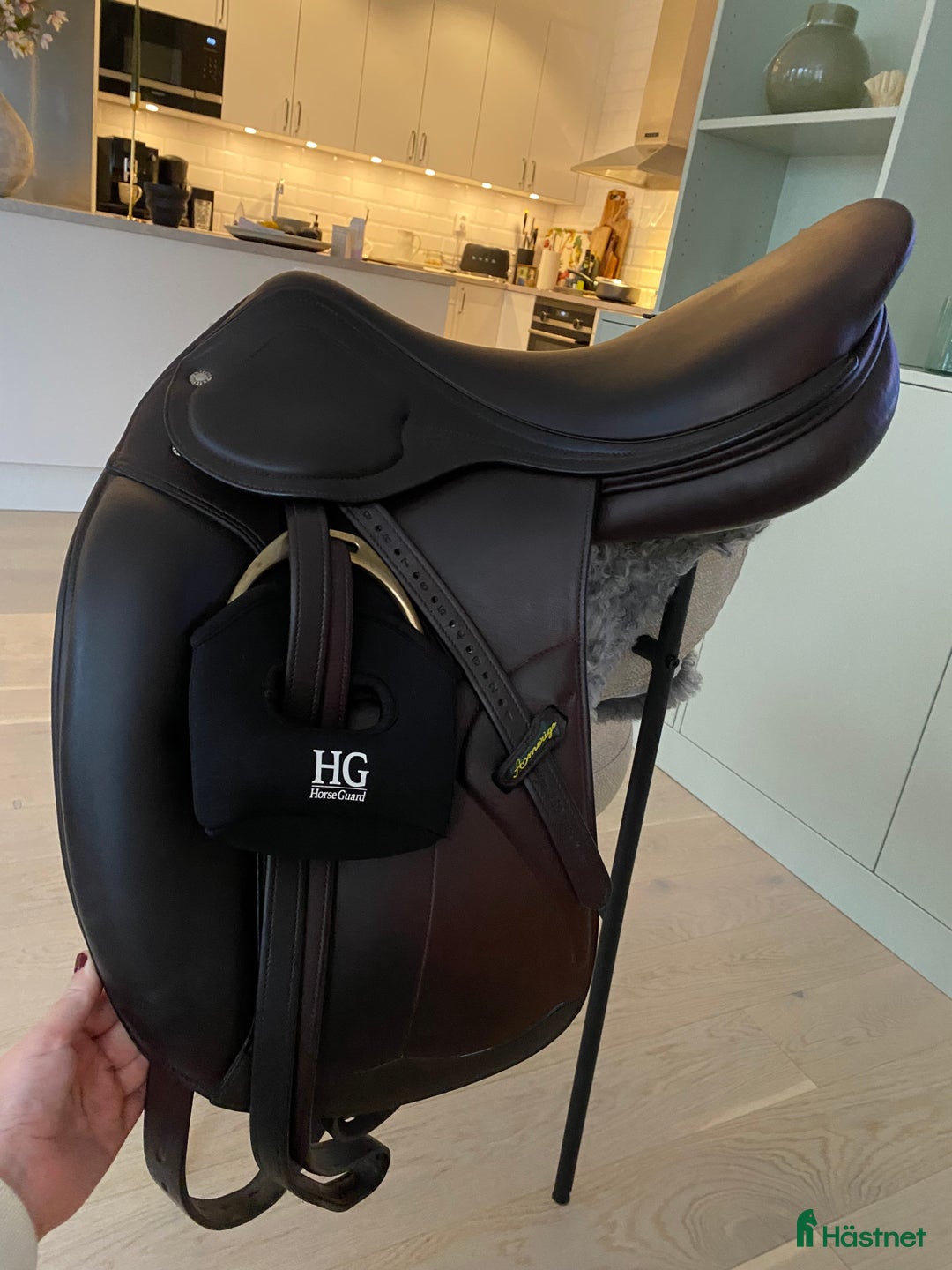 Sadlar hästutrustning till salu: Fin dressyrsadel Amerigo DJ  i Tranås - Annons 1
