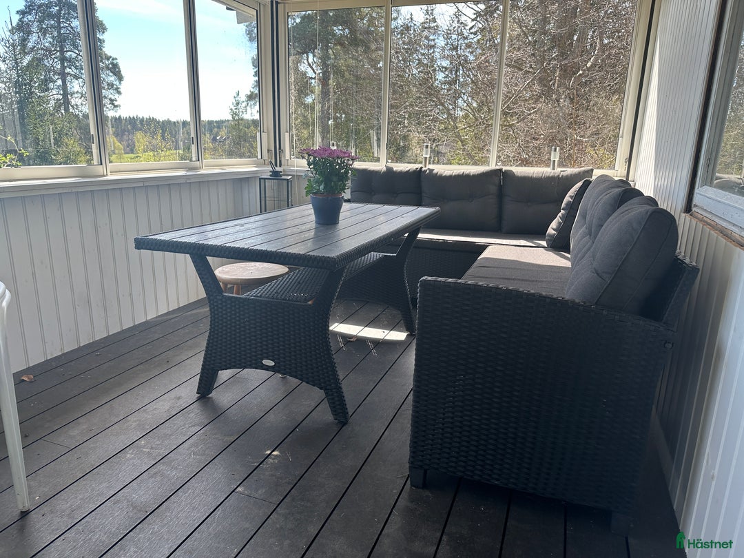  stallplats finnes: Möblerat hus och stall med två hästboxar uthyres i Mölnbo - Annons 6