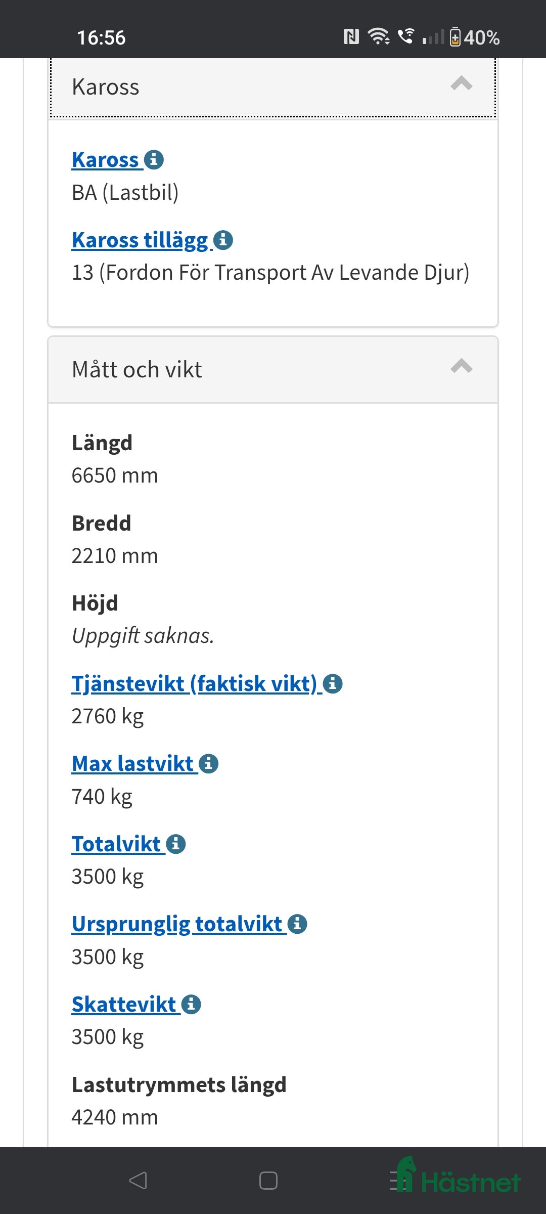 Hästlastbilar  fordon & transport till salu: Älskad hästbuss till salu  i Motala - Bild 12