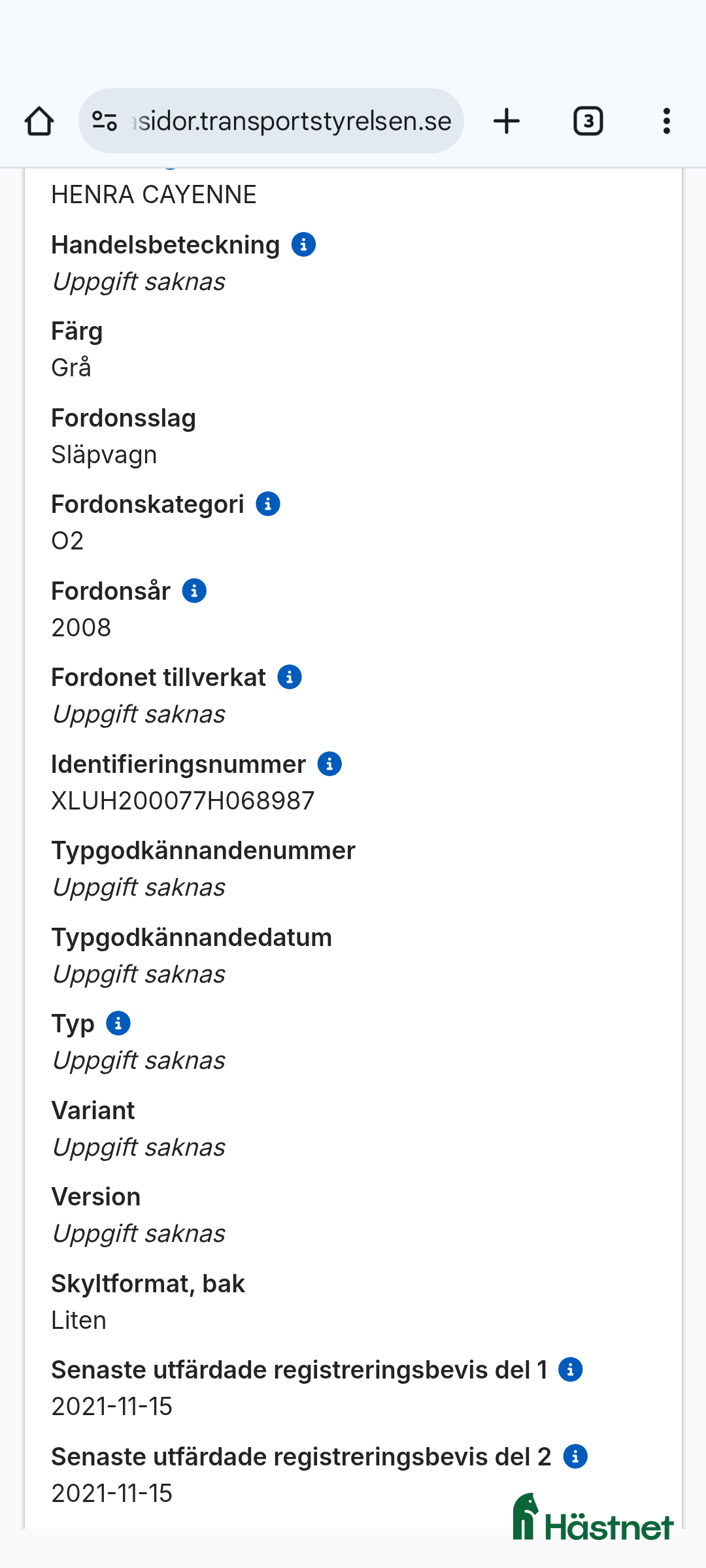 Hästtransporter  fordon & transport till salu: Henra Cayenne -07 i Almunge - Annons 12