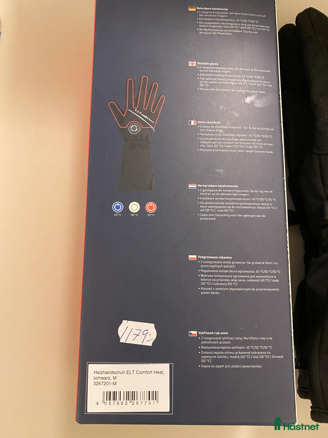 Övrigt Ridkläder ryttarutrustning till salu: E.L.T Comfort Heat Gloves strl M - Annons 6