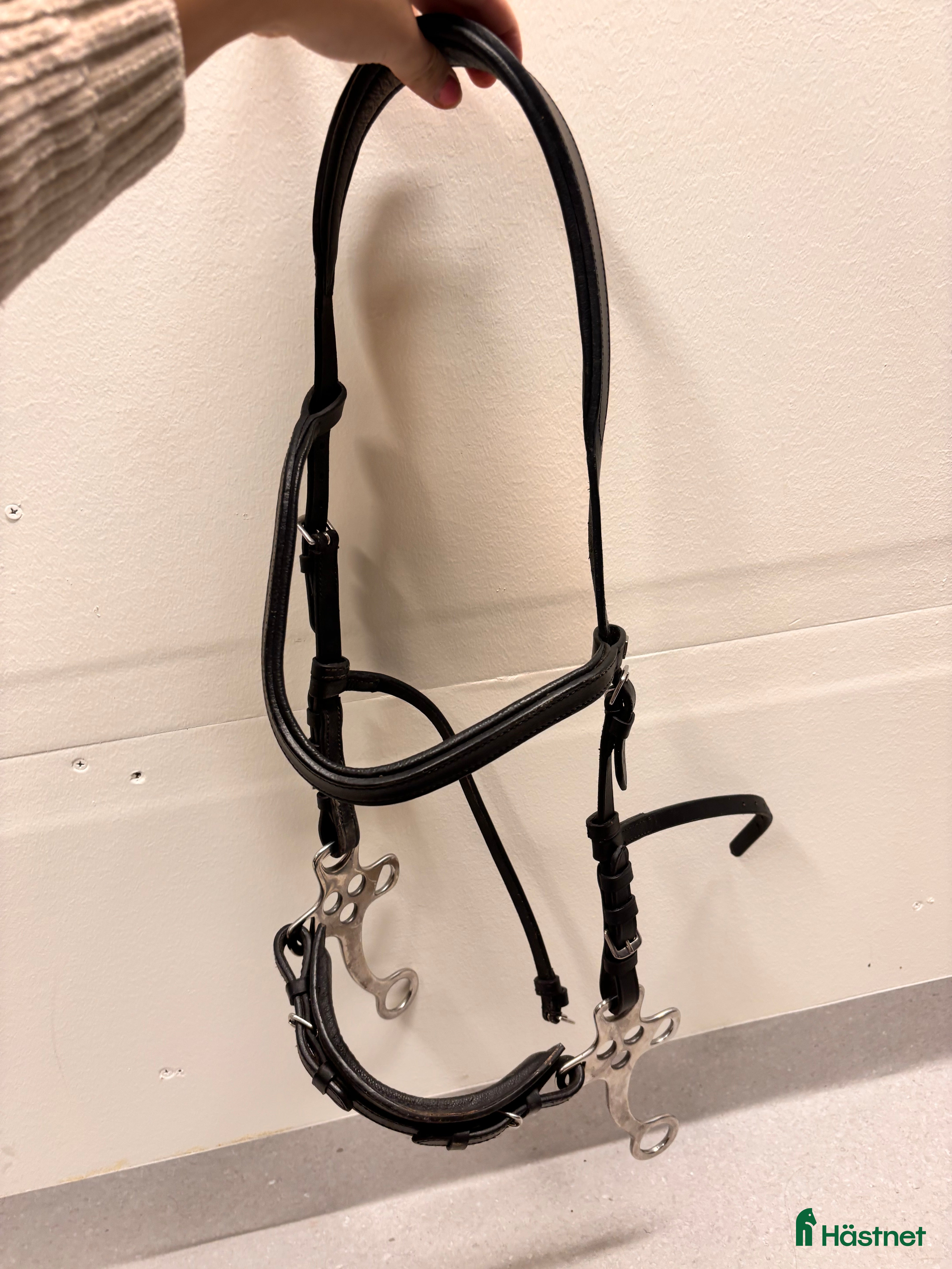 Träns hästutrustning till salu: Svart hackamore träns Full i Växjö - Annons 7