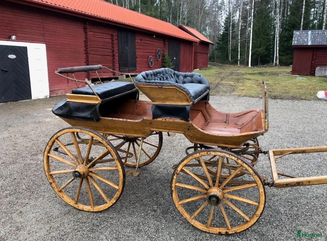 Körvagnar körning till salu: Vagnar till salu: gigg, trilla och släde - Annons 1
