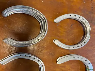 Övrig Travutrustning trav till salu: Travskor stl 4 i Årsunda - Annons 3