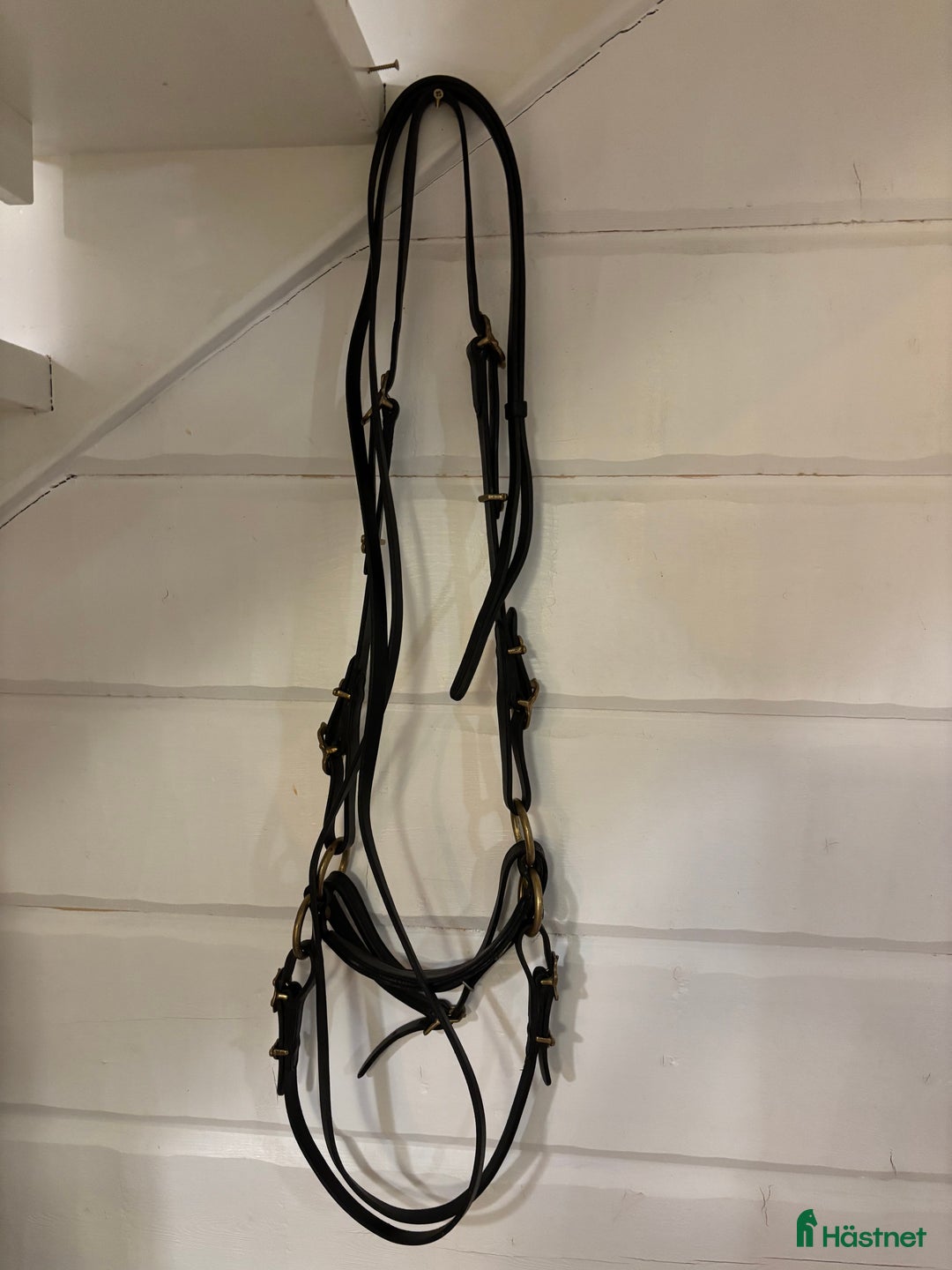 Träns hästutrustning till salu: Akademiskt träns med tyglar & sidepull FULL i Storuman - Annons 3