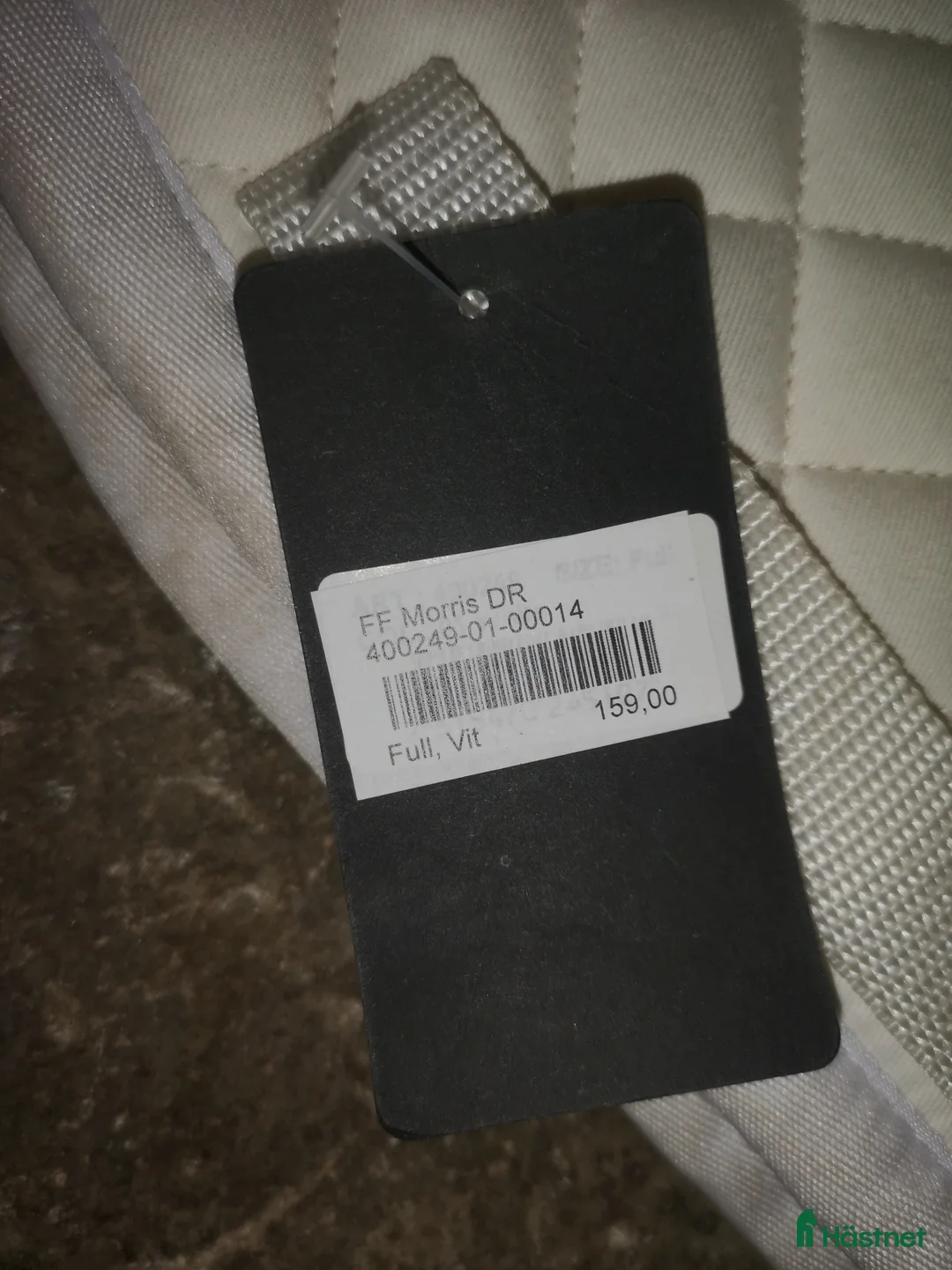 Schabrak & Vojlockar hästutrustning till salu: Vit schabrak  i Tidaholm - Annons 2