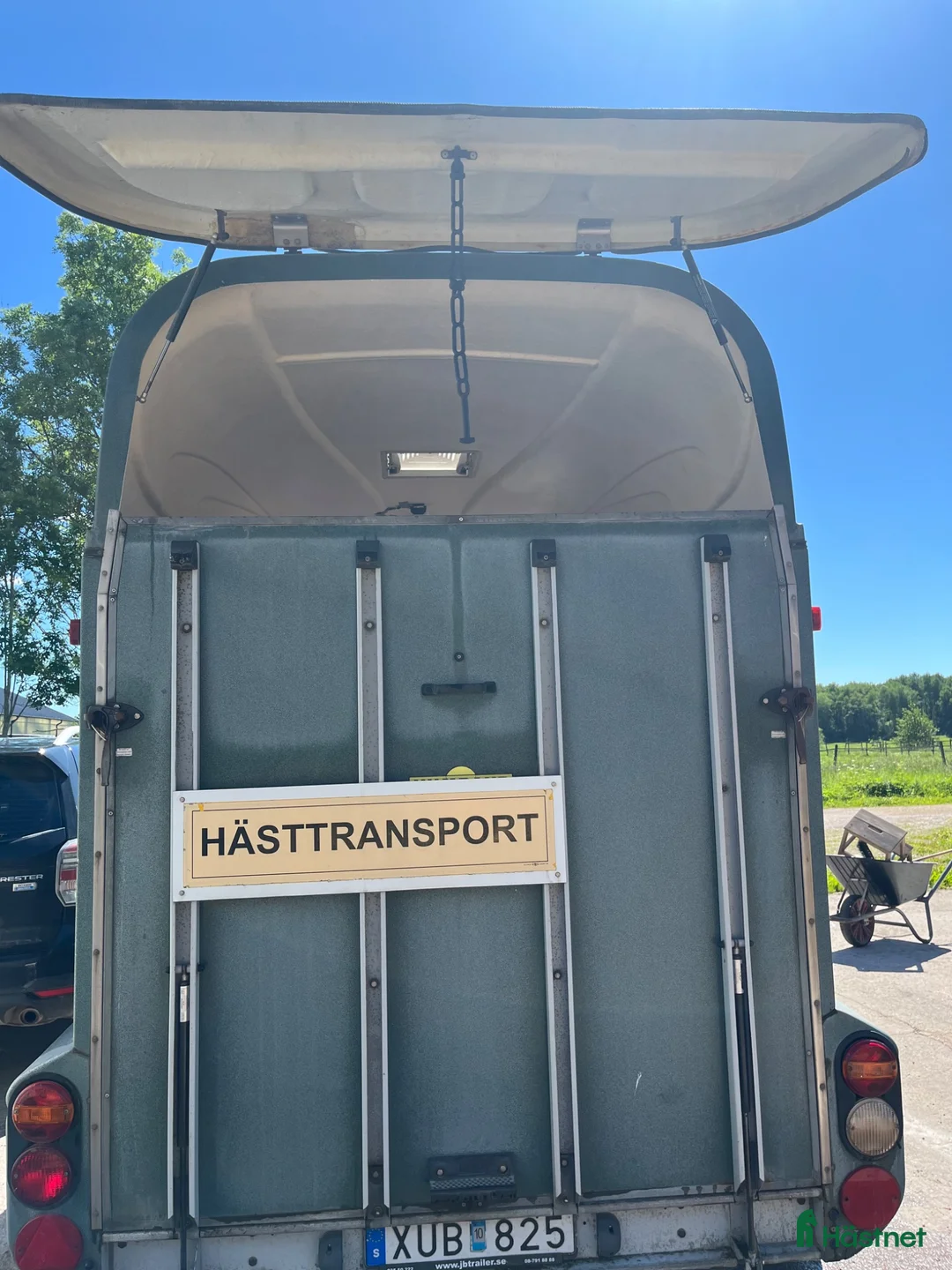 Hästtransporter  fordon & transport till salu: Nybesiktad Humbaur- extra hög och bred - Annons 2