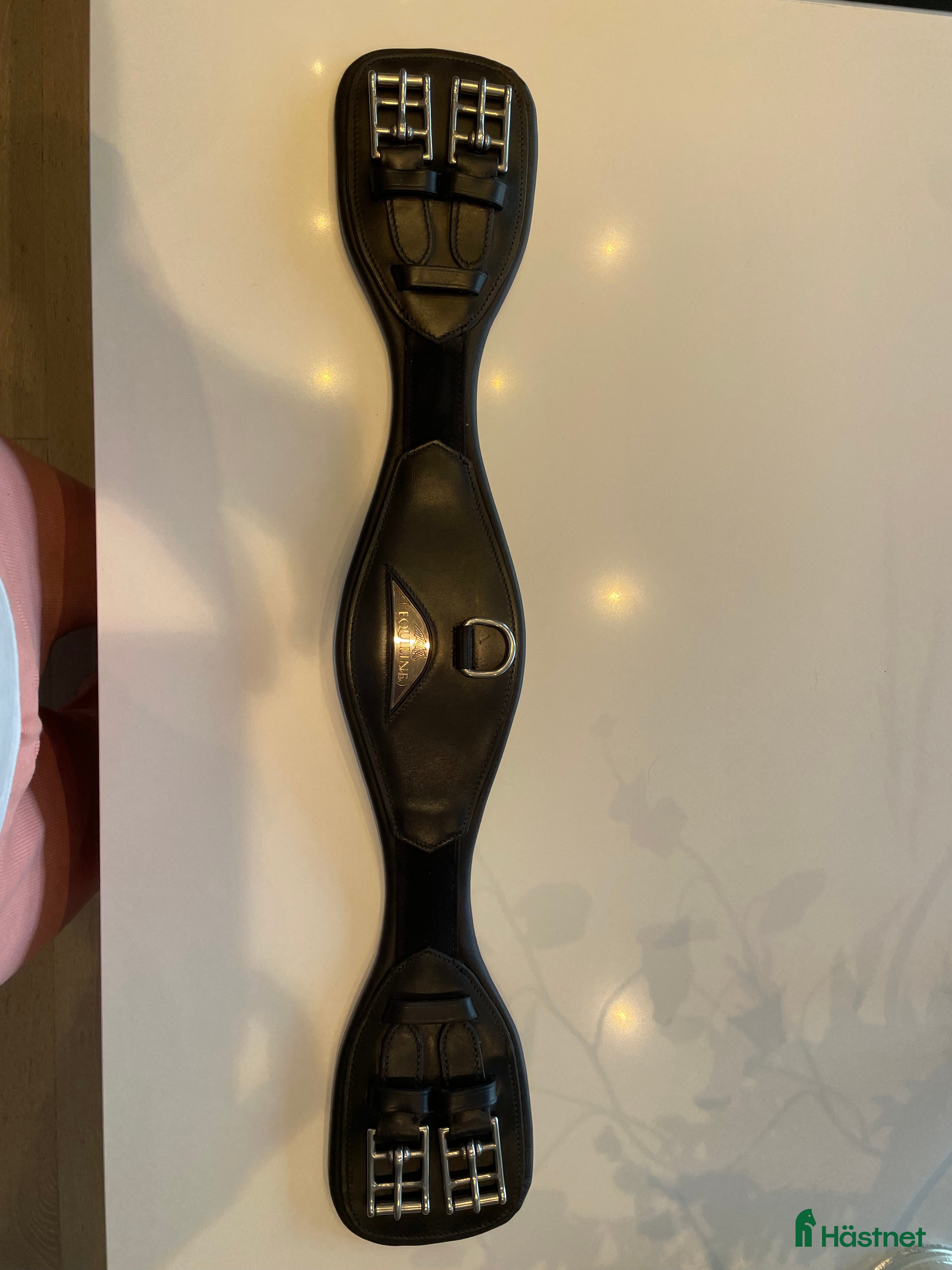 Sadeltillbehör hästutrustning Dressyrgjord svart equiline i Ekerö - Annons 1