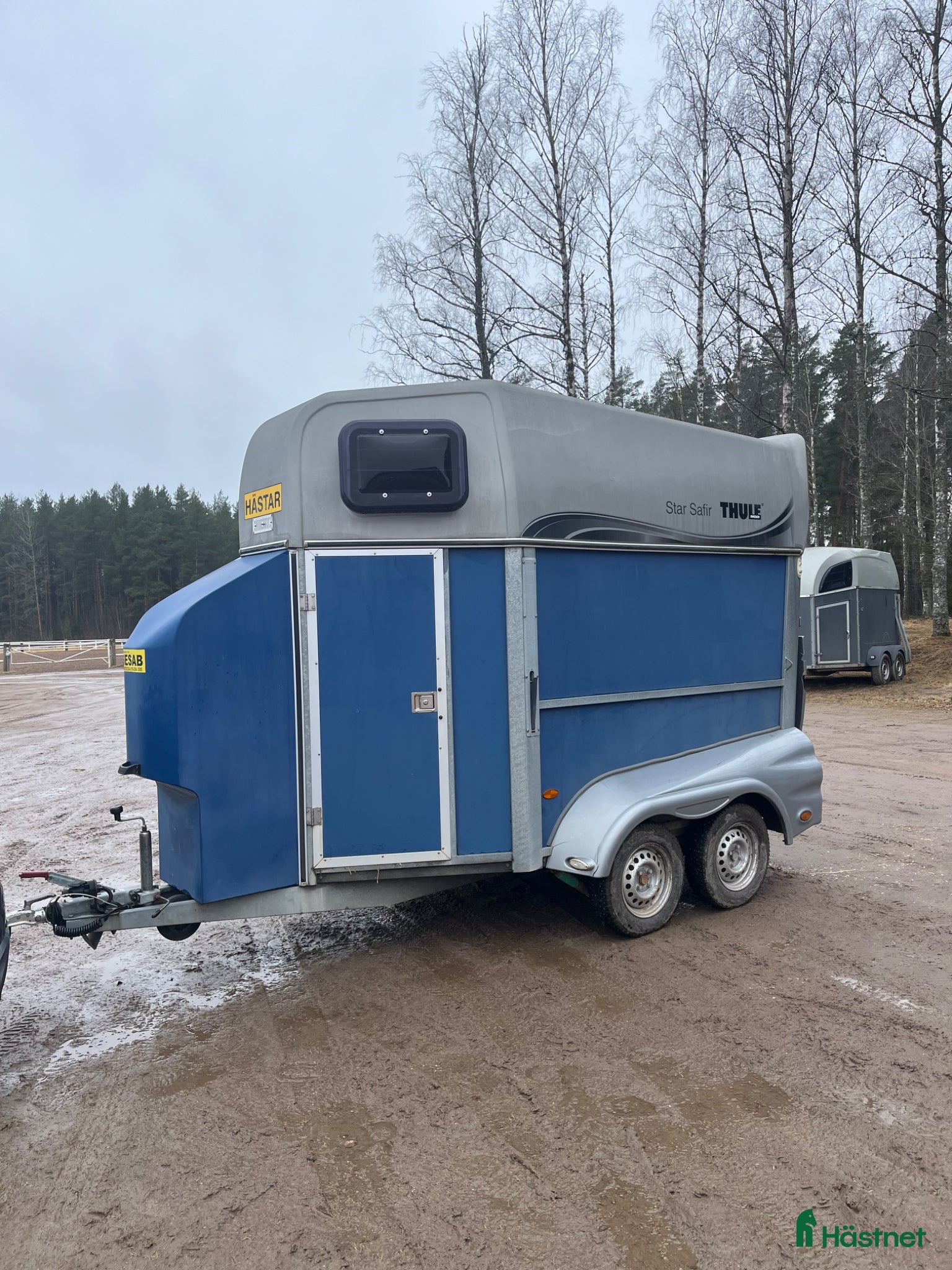 Hästtransporter  fordon & transport till salu: Nybesiktigad Thule Safir - Annons 1