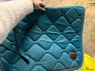 Schabrak & Vojlockar hästutrustning Fint blått schabrak 🌸 - Annons 3