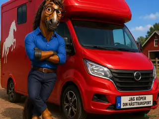 Hästlastbilar fordon & transport till salu: Jag köper din hästransport/bil - Annons 1