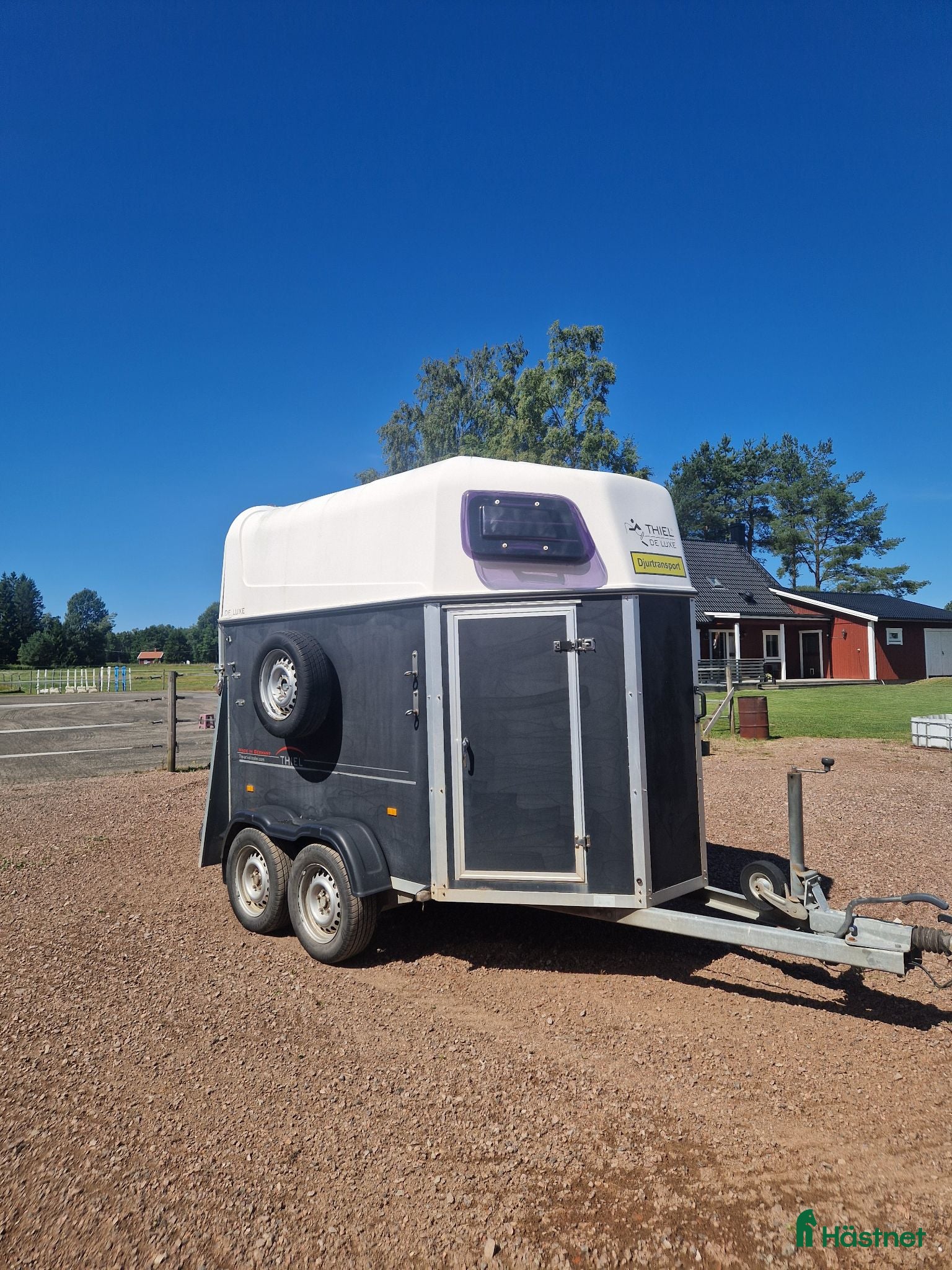Hästtransporter  fordon & transport till salu: Thiel de luxe säljes i befintligt skick  - Annons 1