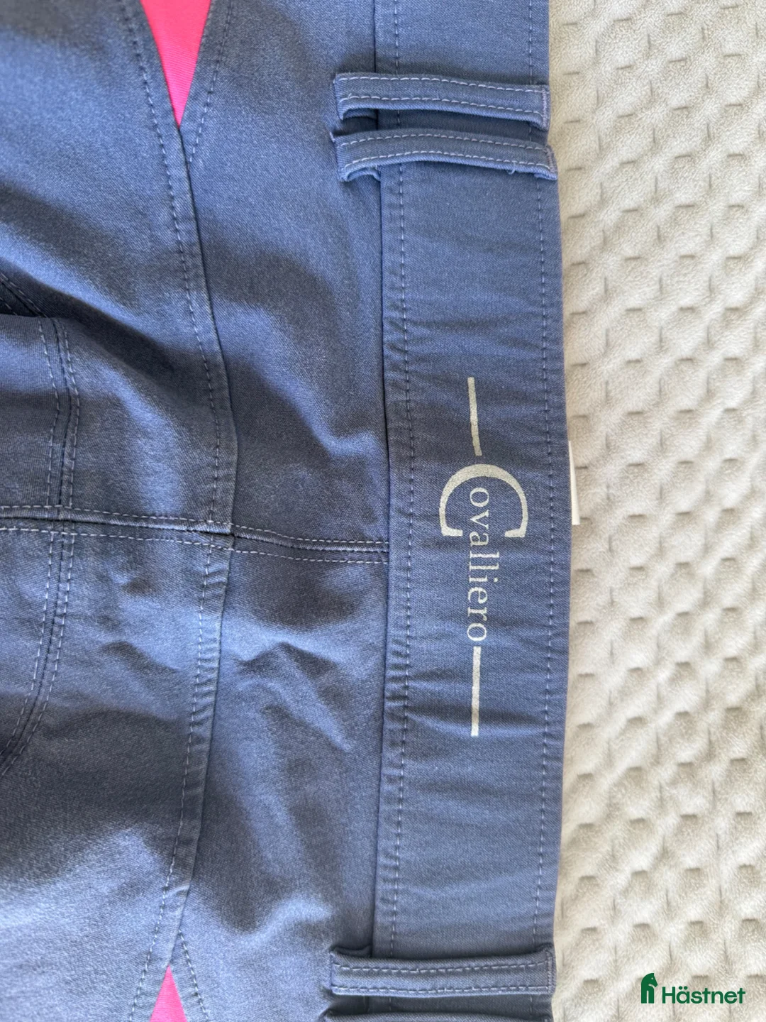 Ridbyxor ryttarutrustning till salu: Ridbyxor Blå/rosa  - Annons 3