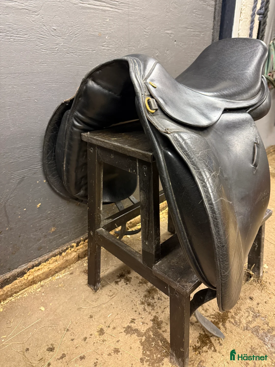 Sadlar hästutrustning till salu: Dressyrsadel Pessoa Anky i svart läder  i Njurunda - Annons 2