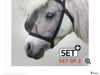 Övrig Hästutrustning hästutrustning till salu: Waldhausen flughuva/flugmask * 2 stycken nya* i Lillpite - Annons 2