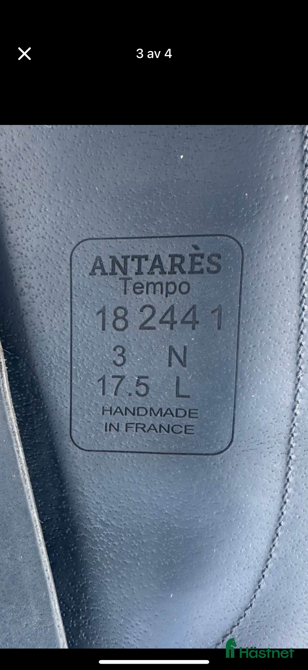 Sadlar hästutrustning till salu: Antares tempo i Dalsjöfors - Annons 2