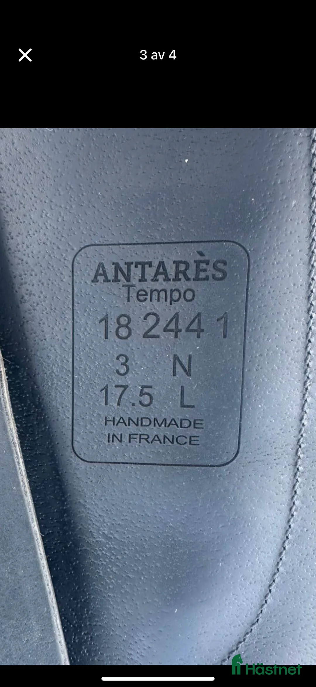 Sadlar hästutrustning till salu: Antares tempo i Dalsjöfors - Annons 2