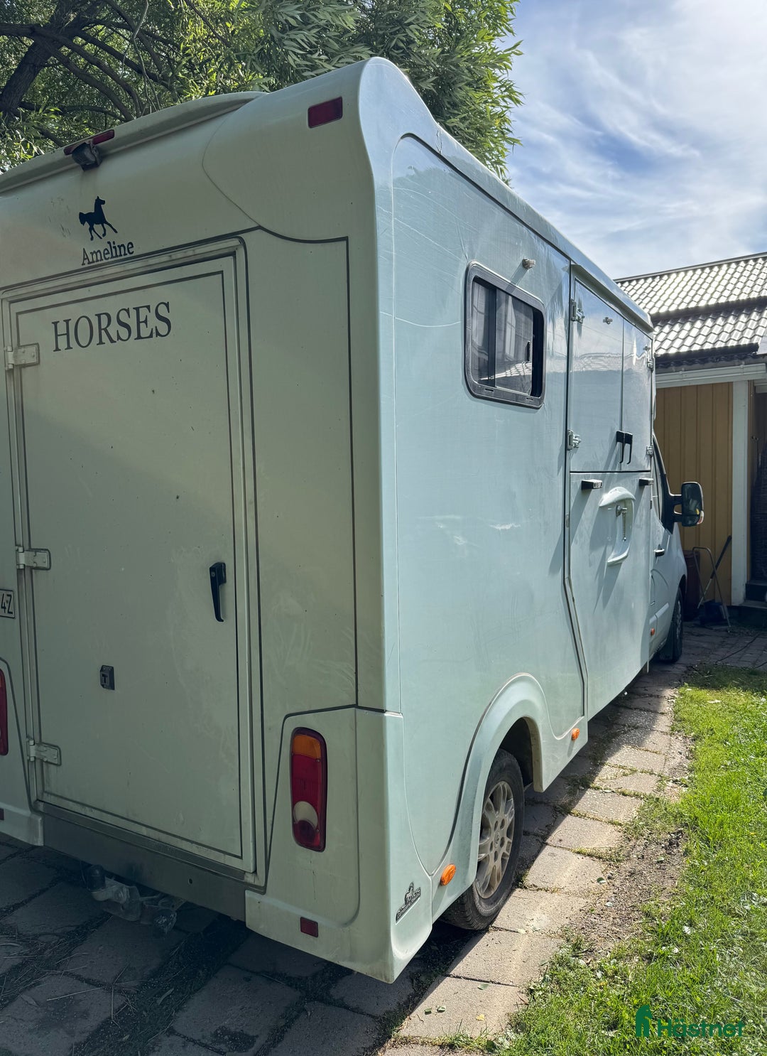 Hästlastbilar  fordon & transport till salu: RENAULT MASTER AMELINE 3 sits 2017 Hög lastvikt! i Boden - Annons 2