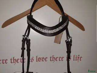 Träns hästutrustning Nytt brunt fint träns ponny/liten cob i Timrå - Annons 5