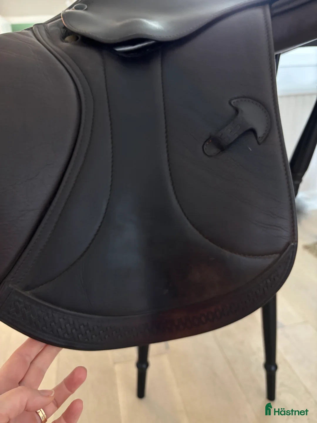 Sadlar hästutrustning till salu: Ergox2 Confidence brun kalvskinn - Annons 7