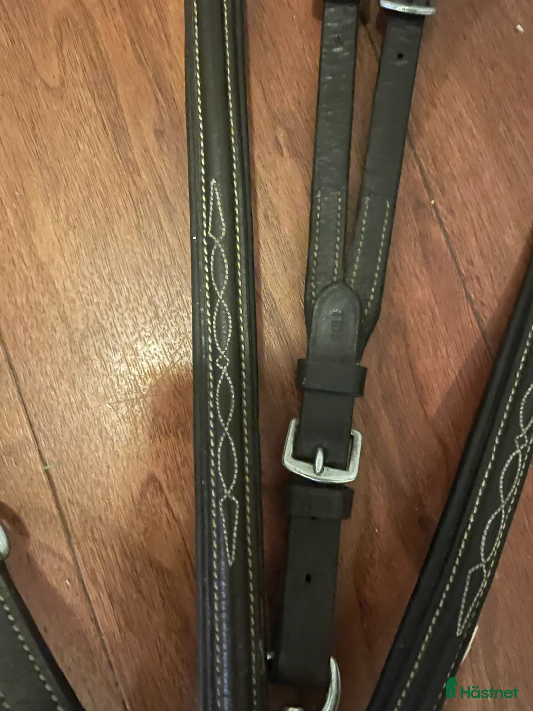 Sadeltillbehör hästutrustning till salu: Brun förbygel storlek full. - Annons 3