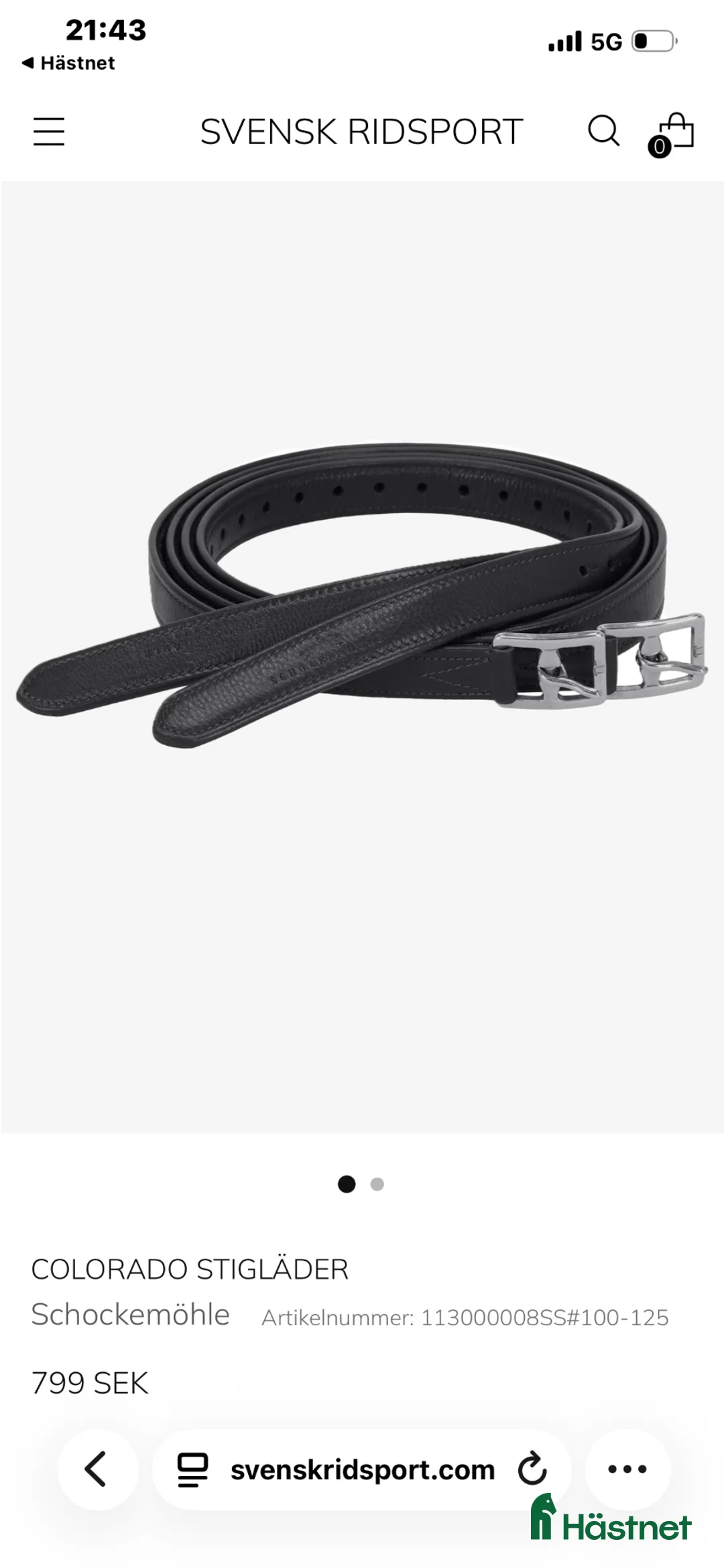 Sadlar hästutrustning till salu: Santa Cruz dressyr sadel - Annons 6