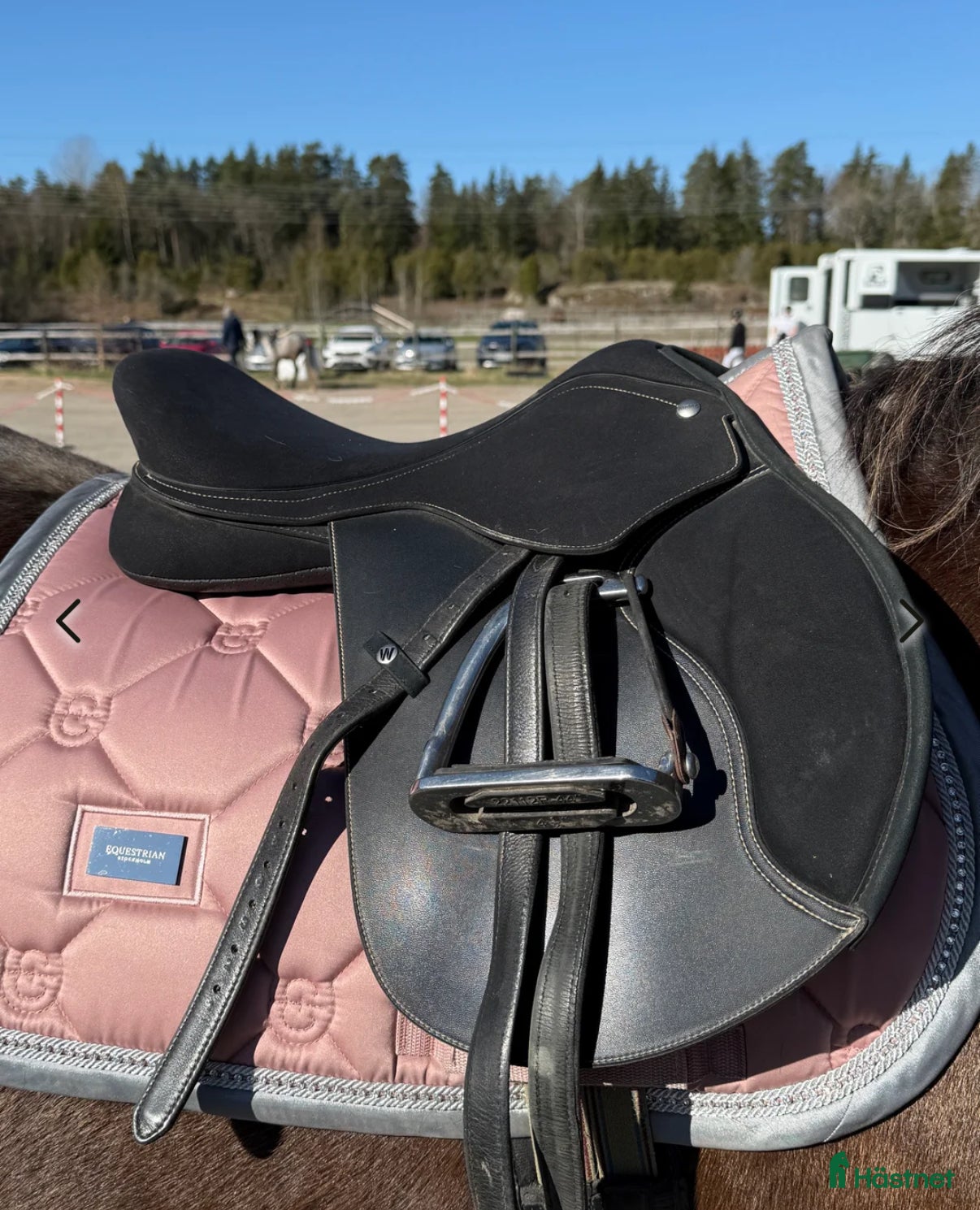 Sadlar hästutrustning Hoppsadel 16 tum  - Annons 1