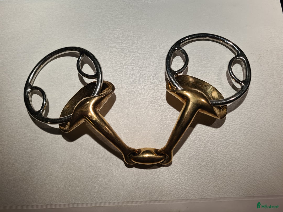 Bett hästutrustning till salu: Stubben Golden Wings bett, 13,5 cm, 4in1 3-delat i Rimbo - Annons 1