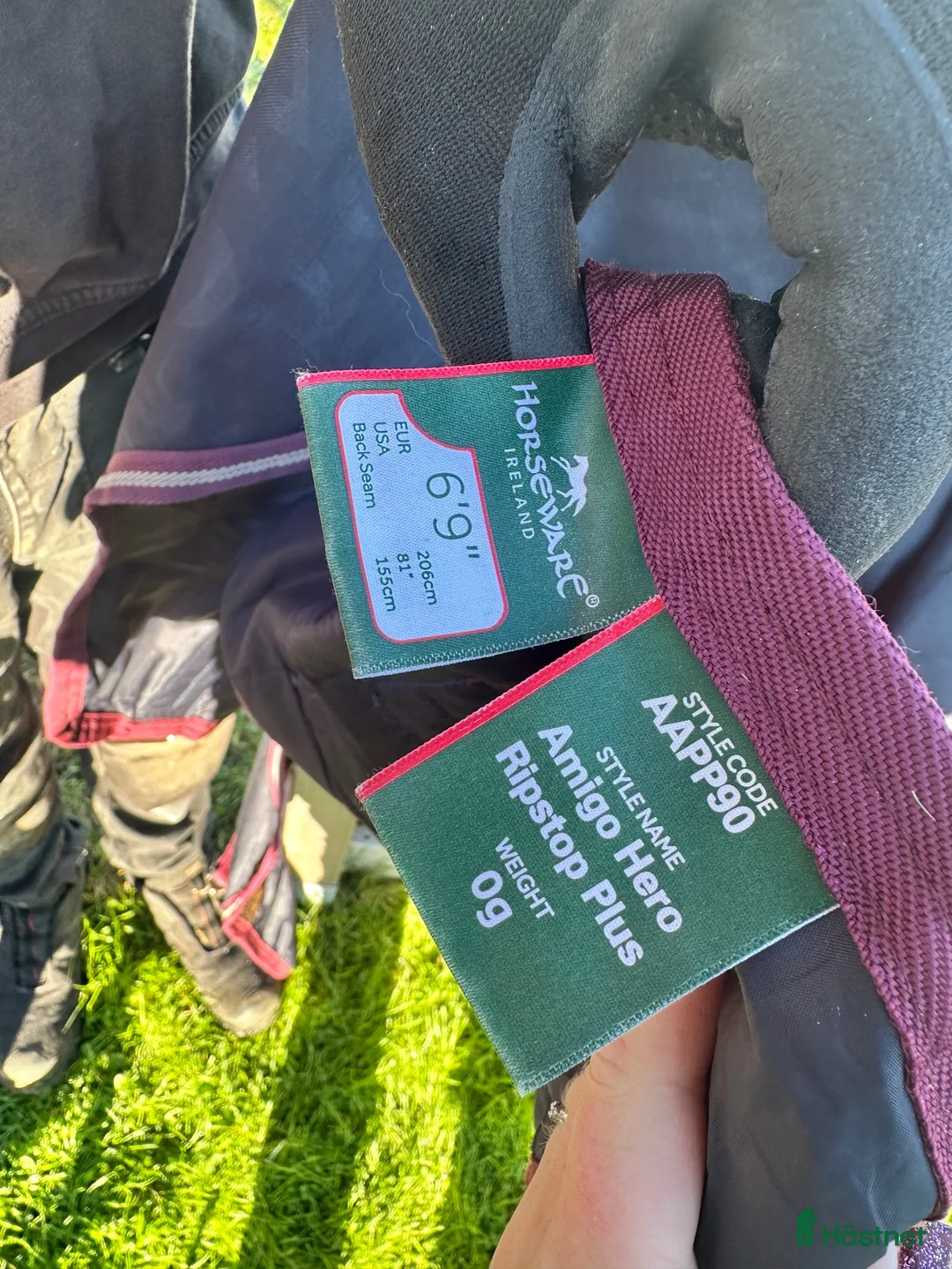 Täcken hästutrustning till salu: Horseware amigo regntäcke med hals  - Annons 5