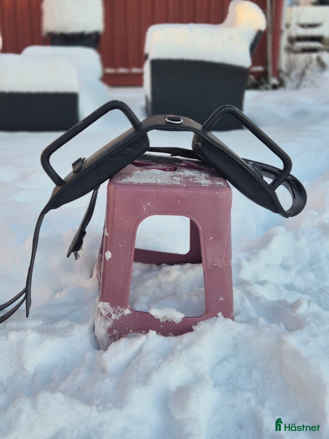 Övrig Hästutrustning hästutrustning till salu: Voltigegjord svart läder i Upplands Väsby - Annons 2