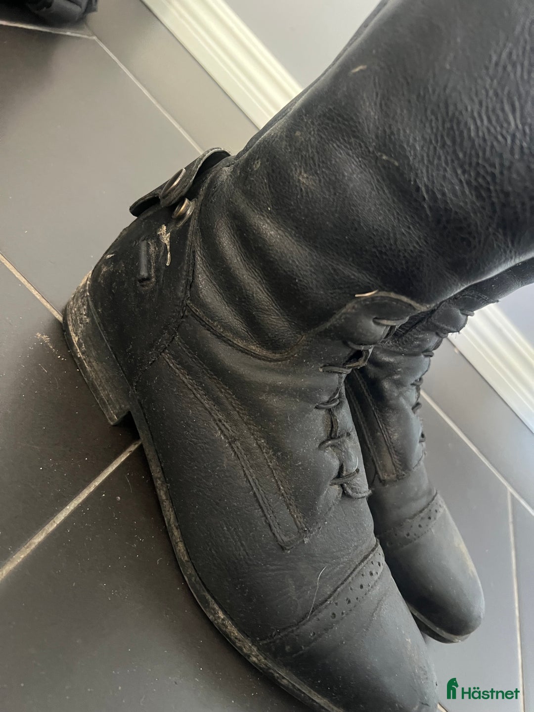 Ridstövlar ryttarutrustning till salu: Ridstövlar läder i Rydebäck - Annons 3