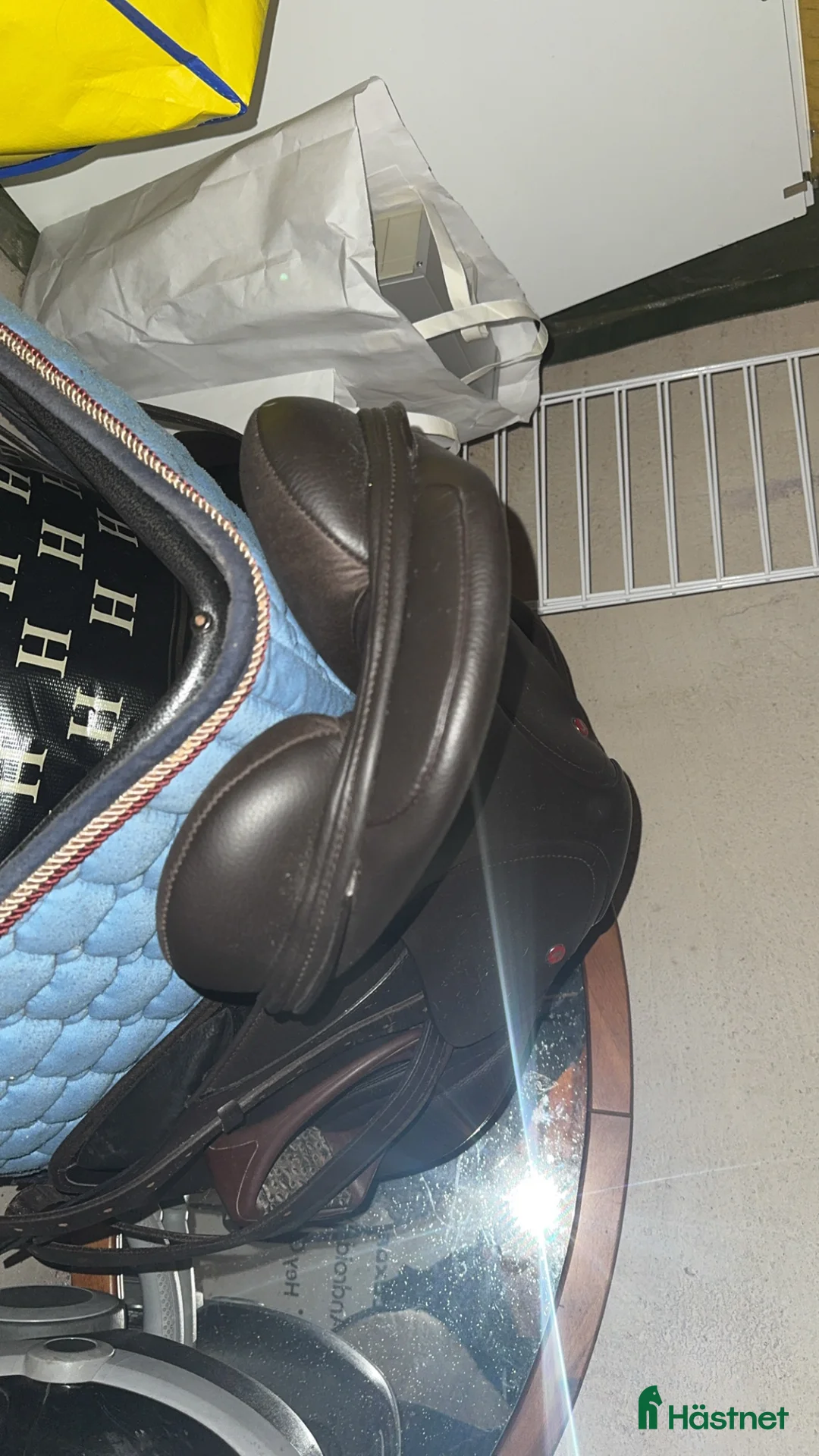 Sadlar hästutrustning till salu: Brun thorowgood hoppsadel i Sågmyra - Annons 2