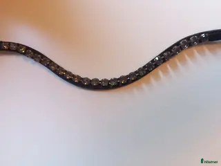 Träns hästutrustning Pannband i svart läder i Kalmar - Annons 19