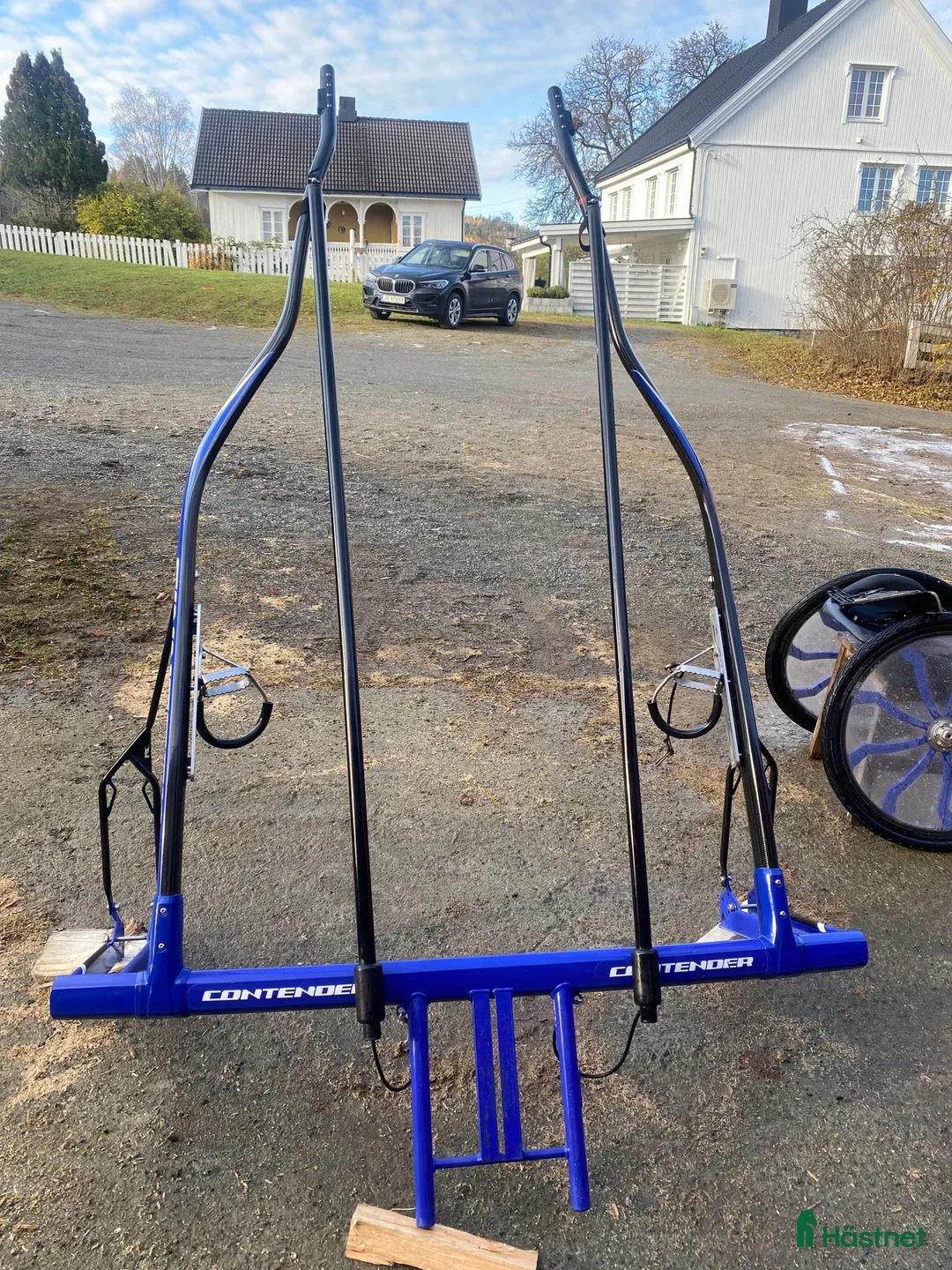 Travsulkys trav till salu: Finn-Tack Contender C6 sulky, med hjul selges i Nordre Toten - Annons 6