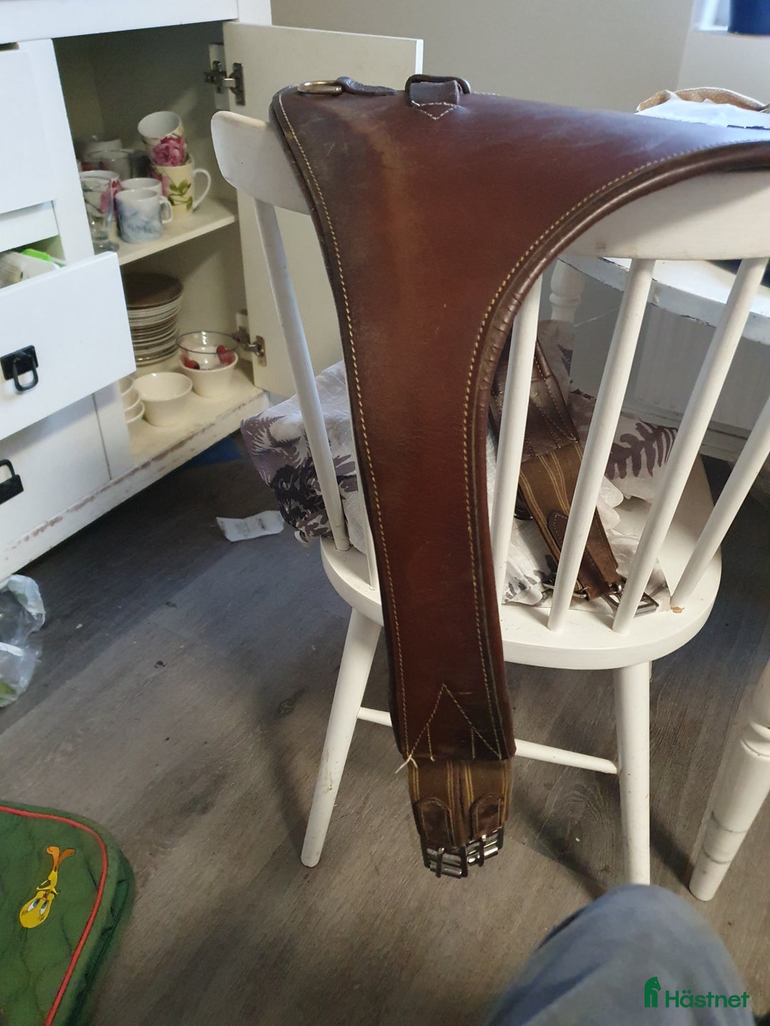 Sadeltillbehör hästutrustning till salu: Sadelgjord med magplatta  i Herrljunga - Annons 1