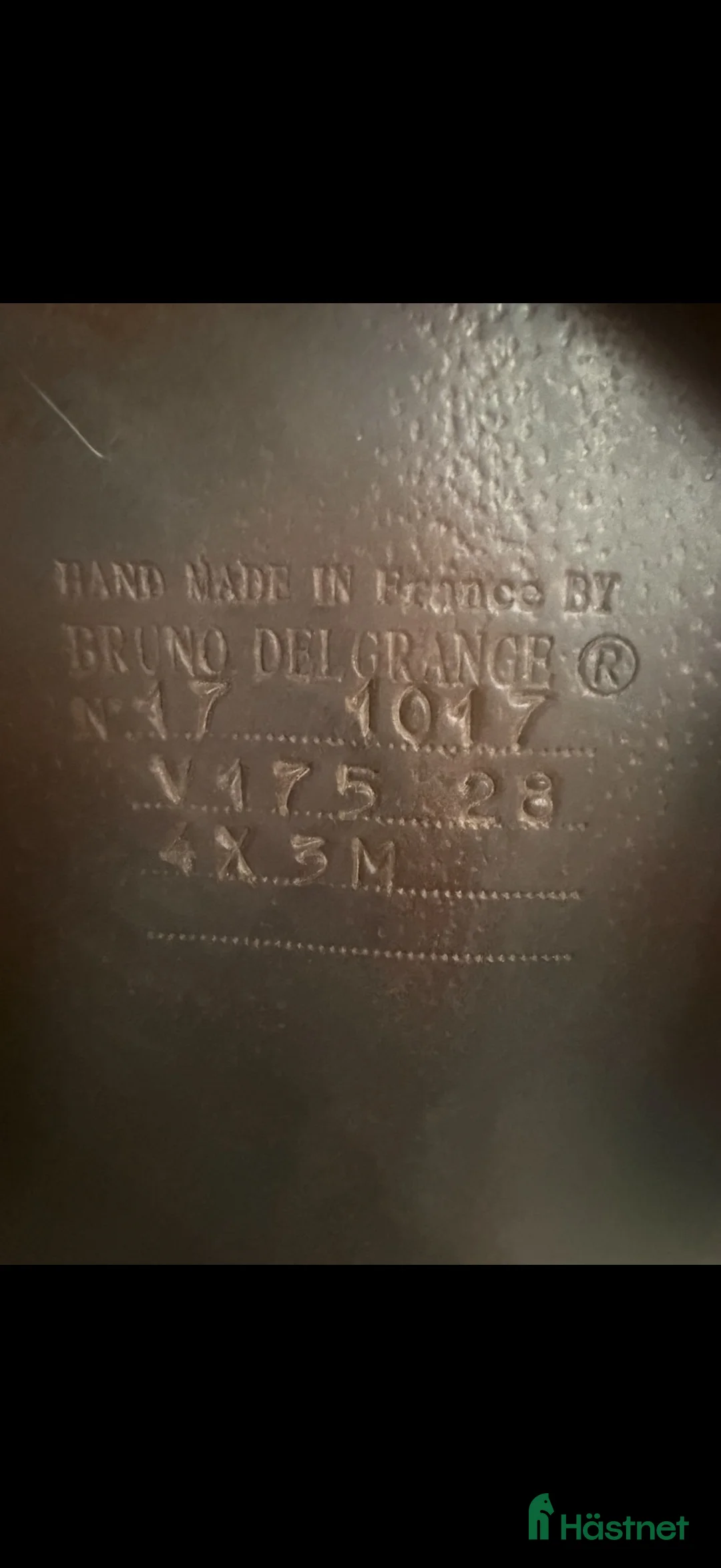 Sadlar hästutrustning till salu: Bruno Delgrange 17” – Exklusiv fransk hoppsadel  i Ödåkra - Annons 8