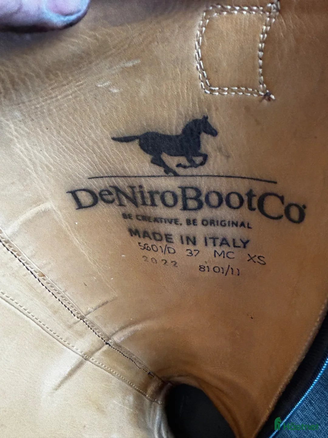 Ridstövlar ryttarutrustning till salu: De Niro Polo dressyrstövlar – strl 37, MC/XS - Annons 2