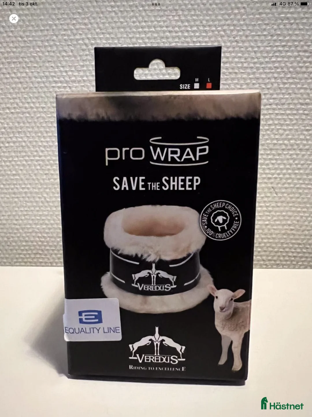 Benskydd hästutrustning till salu: Veredus PRO wrap st L i Lund - Annons 1