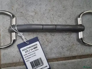 Bett hästutrustning Fager Nikita rakt tredelat bett stl 12.5 - Annons 1