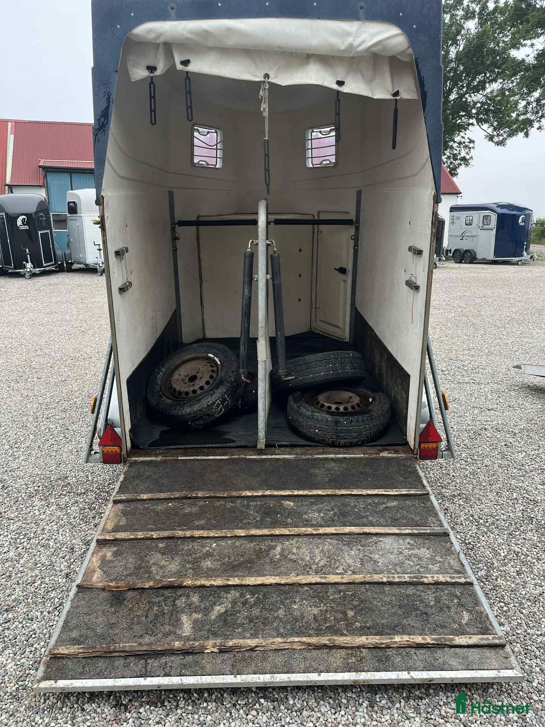 Hästtransporter  fordon & transport till salu: Fin hästtransport i glasfiber med sadelkammare i Löderup - Annons 3