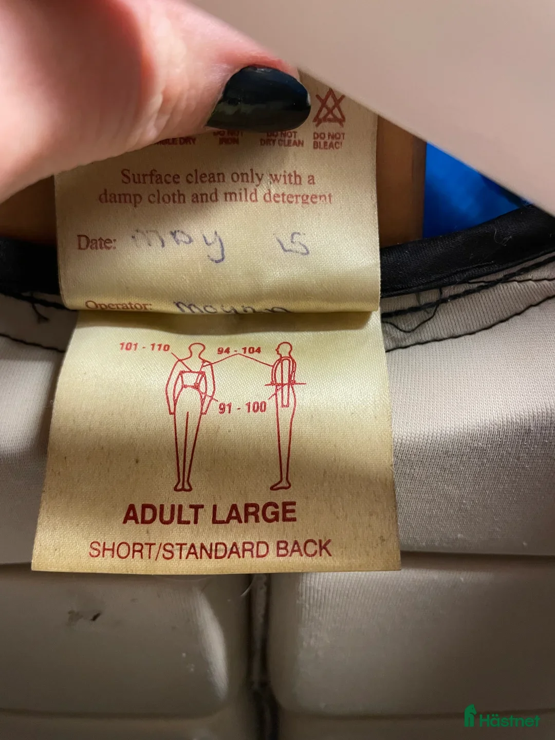 Säkerhetsvästar ryttarutrustning till salu: Racesafe adult L i Bergshamra - Annons 3