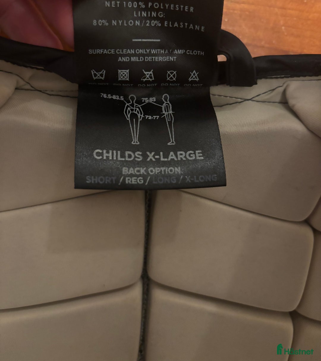 Säkerhetsvästar ryttarutrustning till salu: Fin svart säkerhetsväst från Racesafe i Löberöd - Annons 3