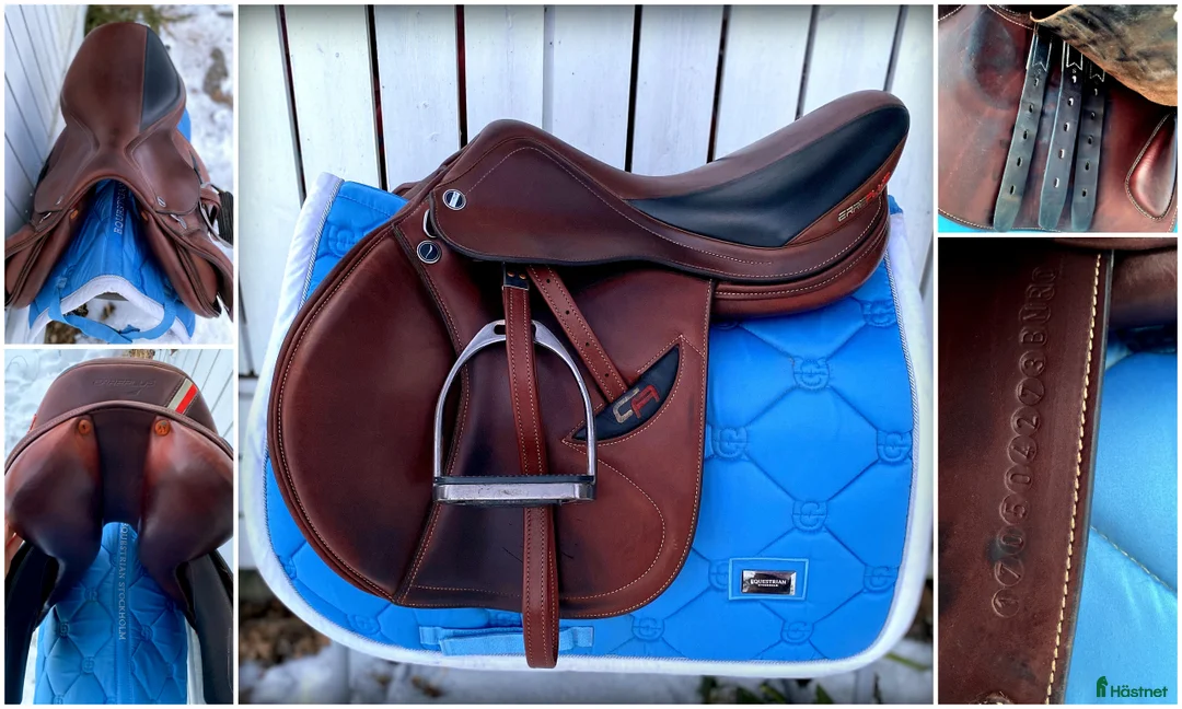 Sadlar hästutrustning till salu: Erreplus CA 17' hoppsadel i Alunda - Annons 1