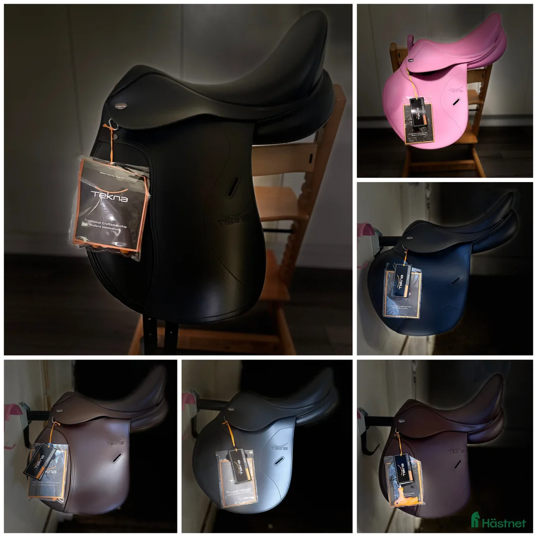 Sadlar hästutrustning till salu: Flera nya tekna-sadlar i Riala - Annons 1