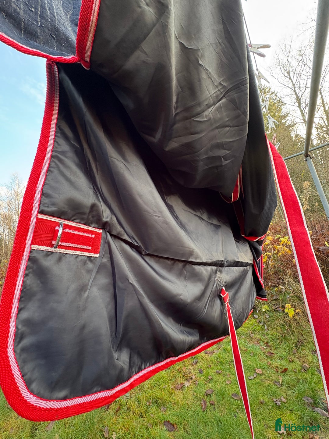 Täcken hästutrustning till salu: Regntäcke, ofodrat, 155 i Kinna - Annons 3