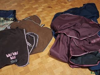 Täcken hästutrustning till salu: Täckespaket strl 115, 7 täcken för 1500 kr! i Söderåkra - Annons 11