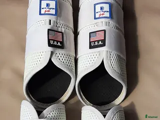 Benskydd hästutrustning Terrängskydd L vita fram+bak i Tyresö - Annons 24