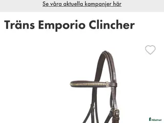 Träns hästutrustning till salu: Klinker träns från Equipe - Annons 1